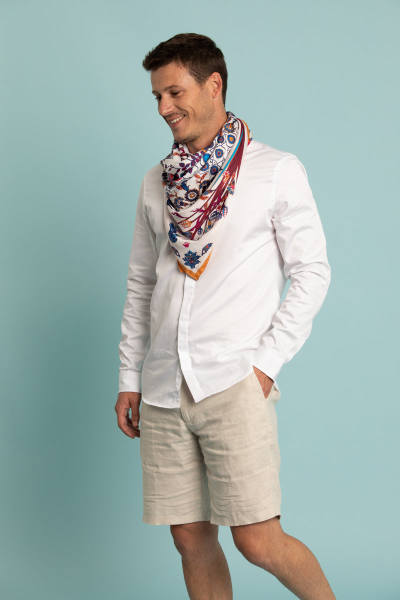 Iznik Art Silk Square