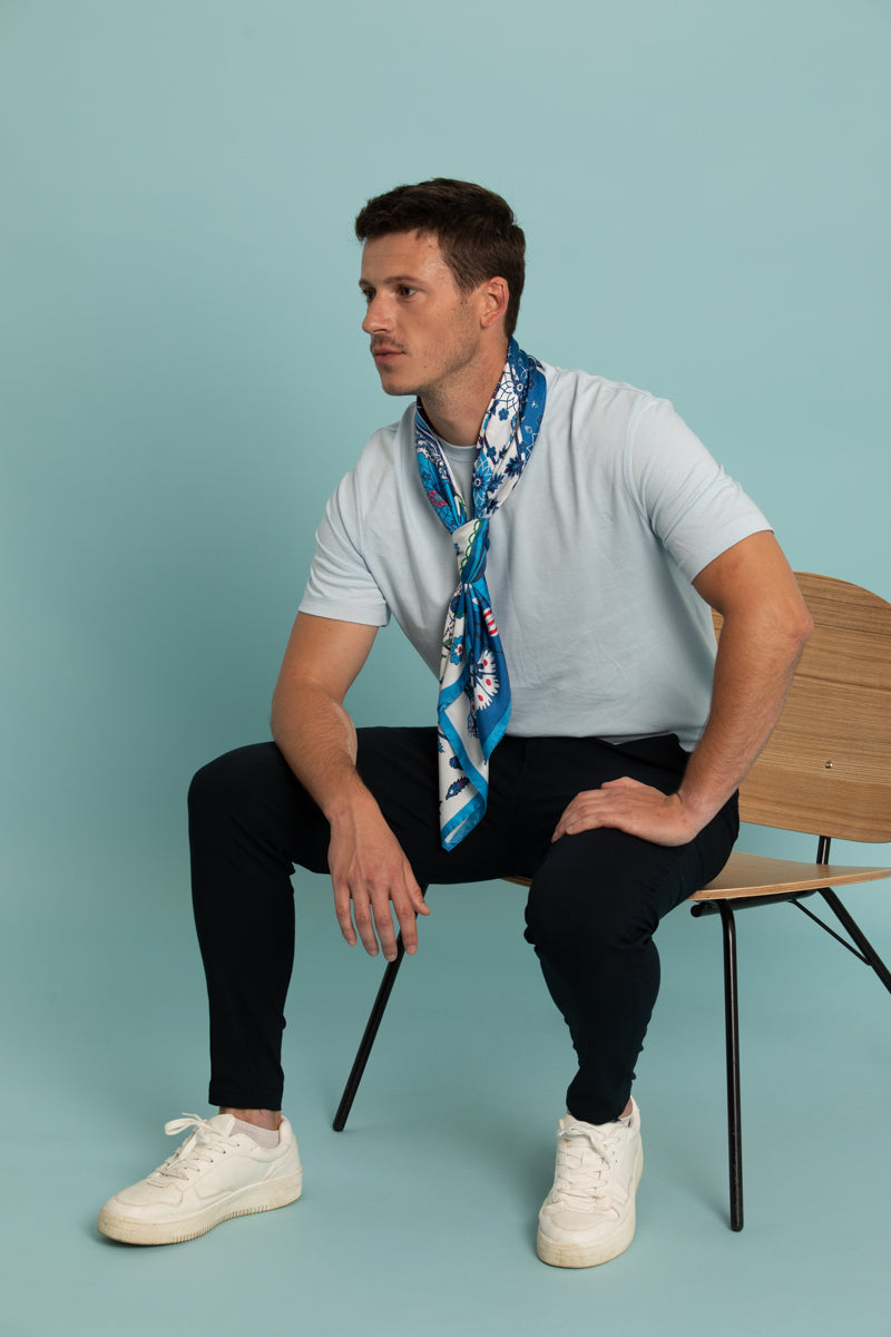 Iznik Art Silk Square