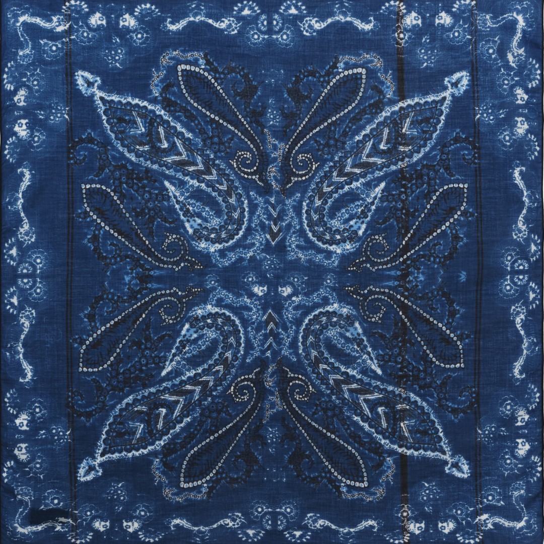 Arabesque Cotton Neckerchief