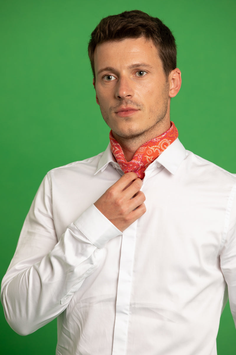 Arabesque Cotton Neckerchief