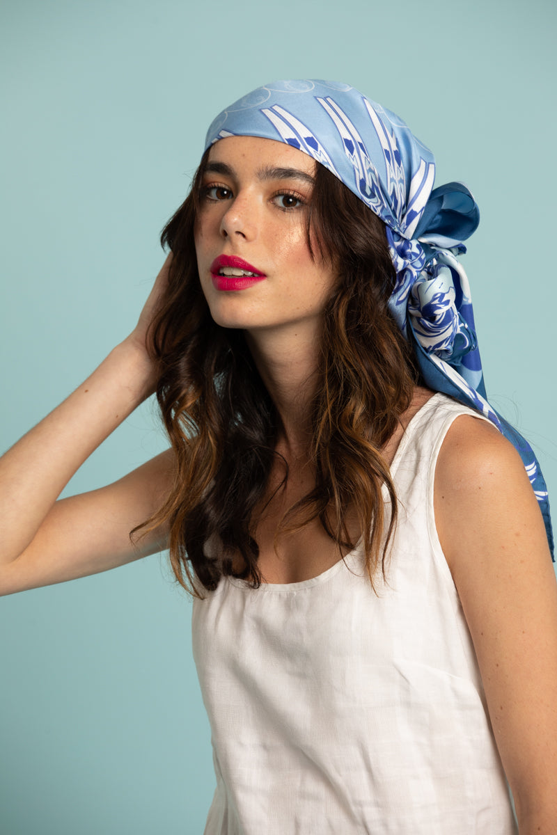 Organ of Castillon La Bataille Silk Square