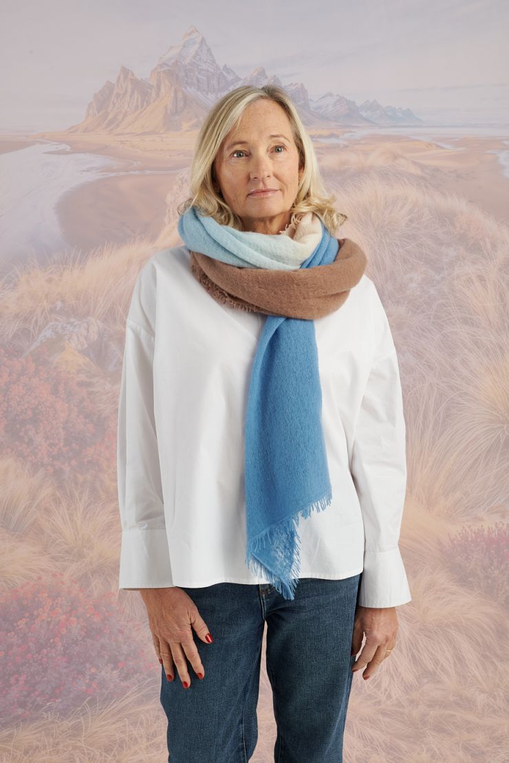 Cashmere Ocean Dream Shawl