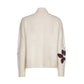 Floral Velour Bedazzled Sweater