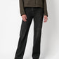 Wide Leg Denim Pull-On Pants