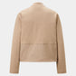 Fabric Mix Bomber Jacket