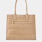 Zig Zag Quilted Tote Bag