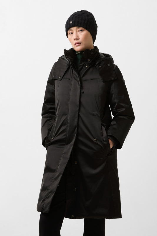 Satin Finish Sleek Down Coat