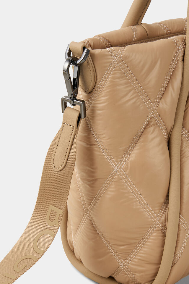 Diamond Quilted Square Handbag