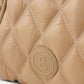 Diamond Quilted Square Handbag