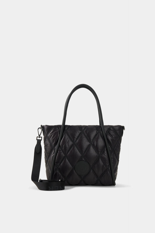 Diamond Quilted Square Handbag