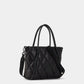 Diamond Quilted Square Handbag