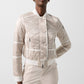 Wave Quilted Bomber Jacket