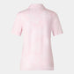 Fine Jersey Zip Palm Tree Polo Top
