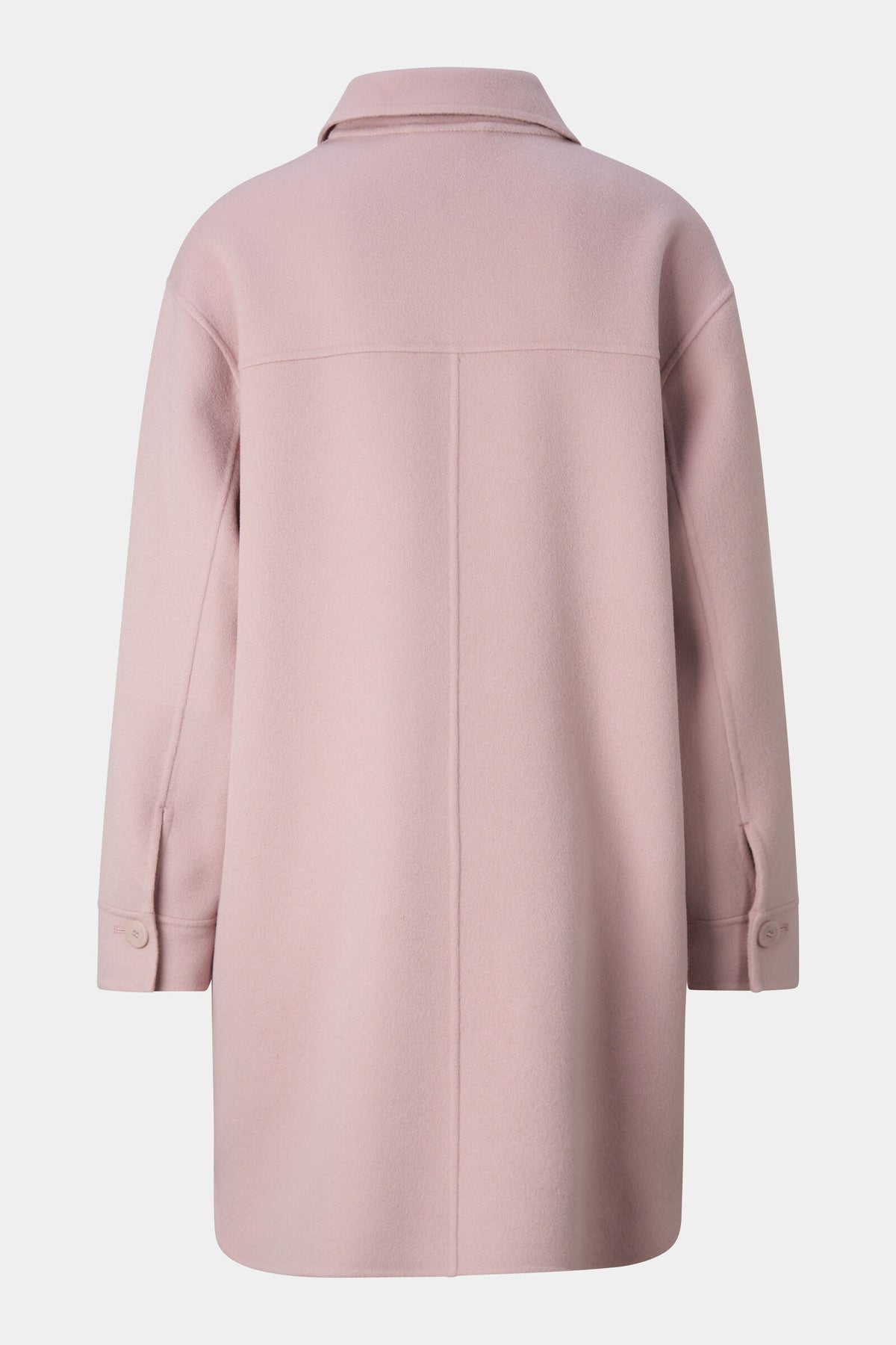 Midi Reversible Wool Shacket