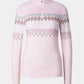 Zig-Zag Detailed Jersey Zip Top