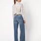 Forget Me Not Cotton Voile Blouse