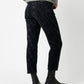 Distressed Ribbed Corduroy Pants
