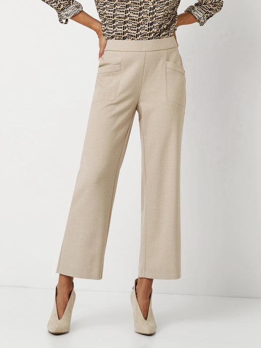 Knit Wide Leg Pull-On Pants