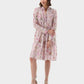 Cotton Voile Plumetis Floral Dress