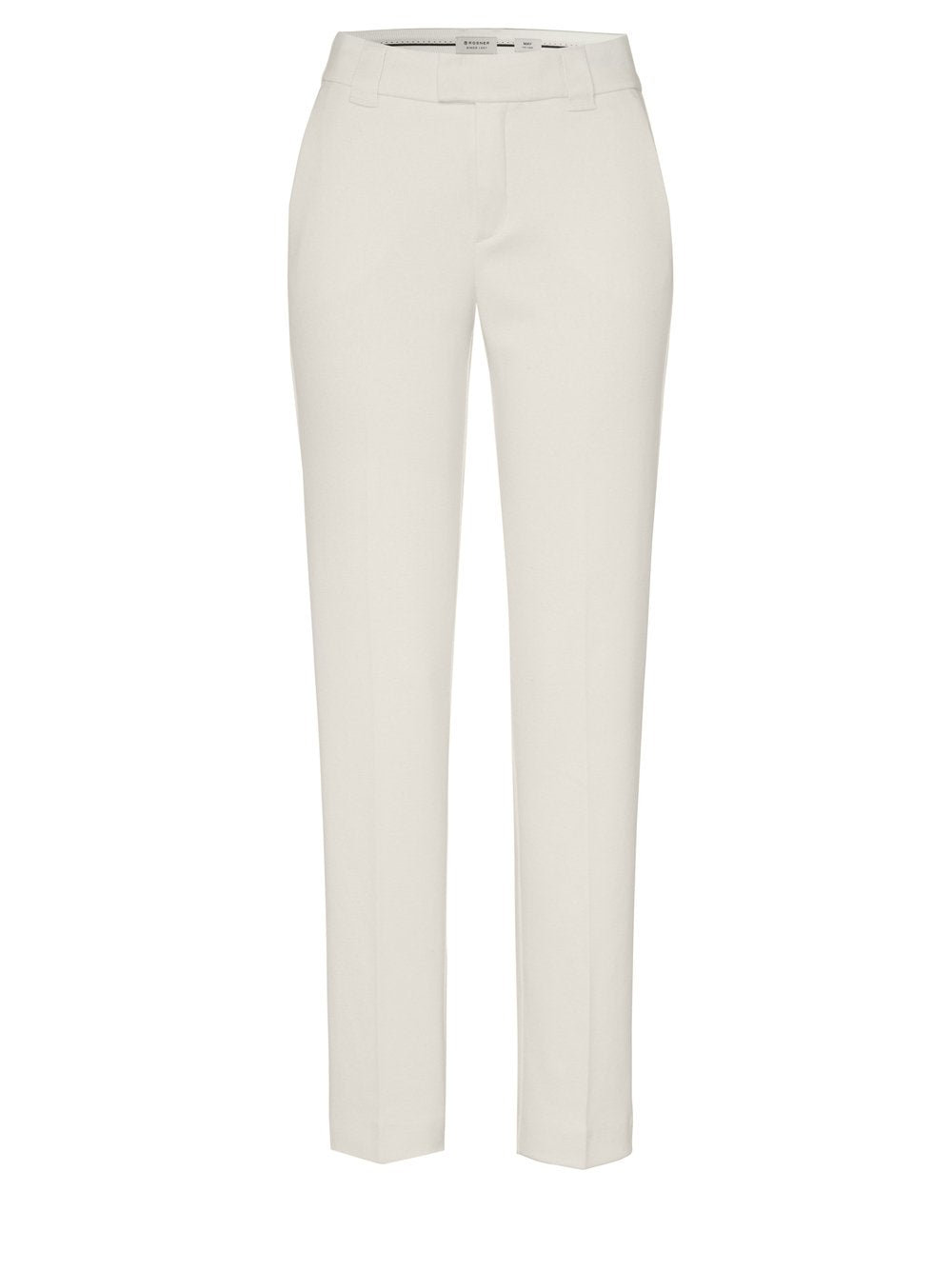 Winter White Flannel Trousers