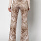 Paisley Dream Flared Pull-On Pants