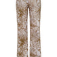 Paisley Dream Flared Pull-On Pants