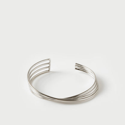 Silver Plated Wrap Bracelet