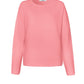 Cotton Rib-Knit Long Sleeve Sweater