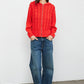 Chunky Cable Knit Zip Jacket