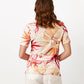 Painted Lillies Linen Top
