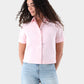 Organic Oxford Short Sleeve Blouse