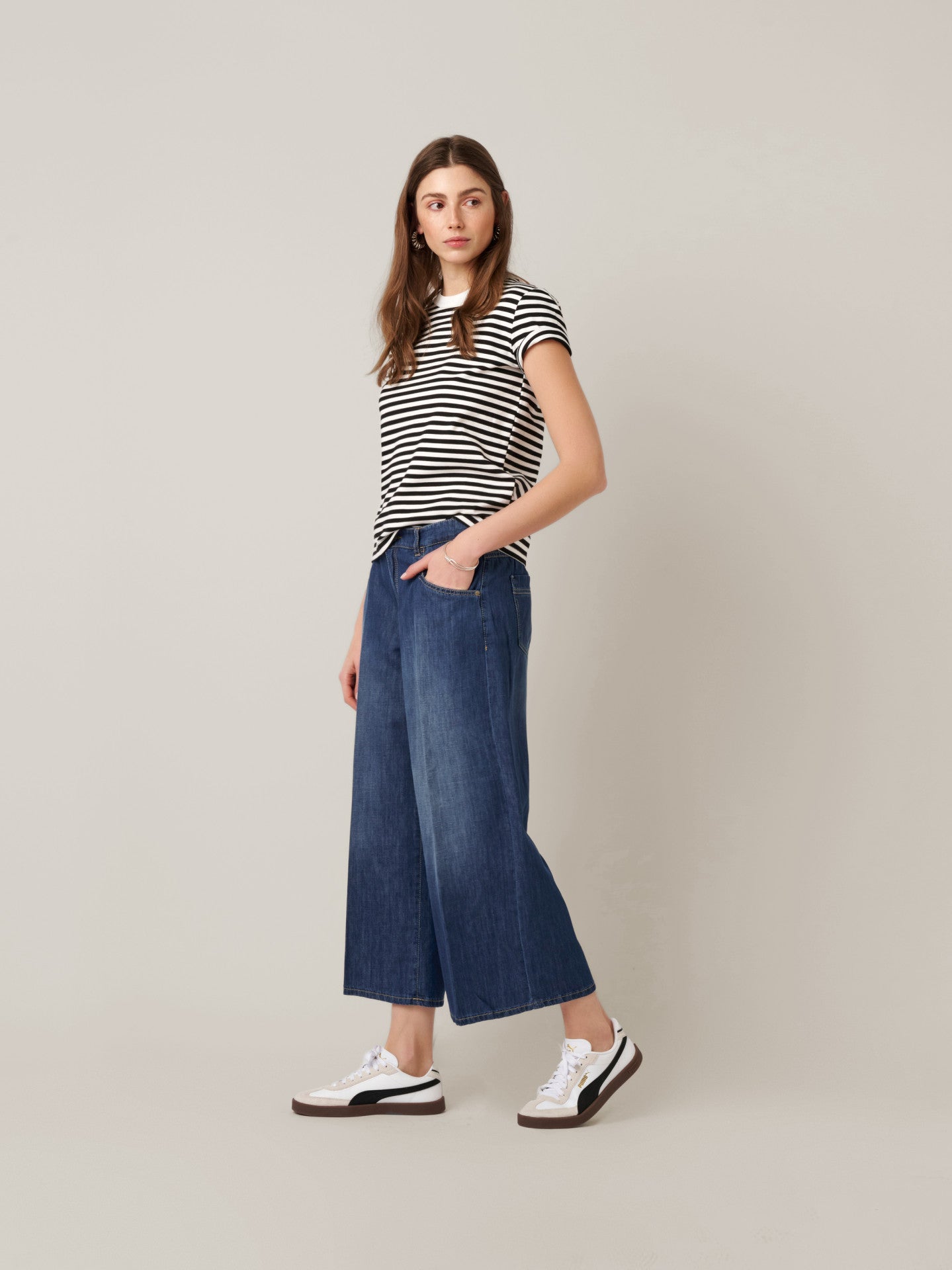 Summery Denim Culotte