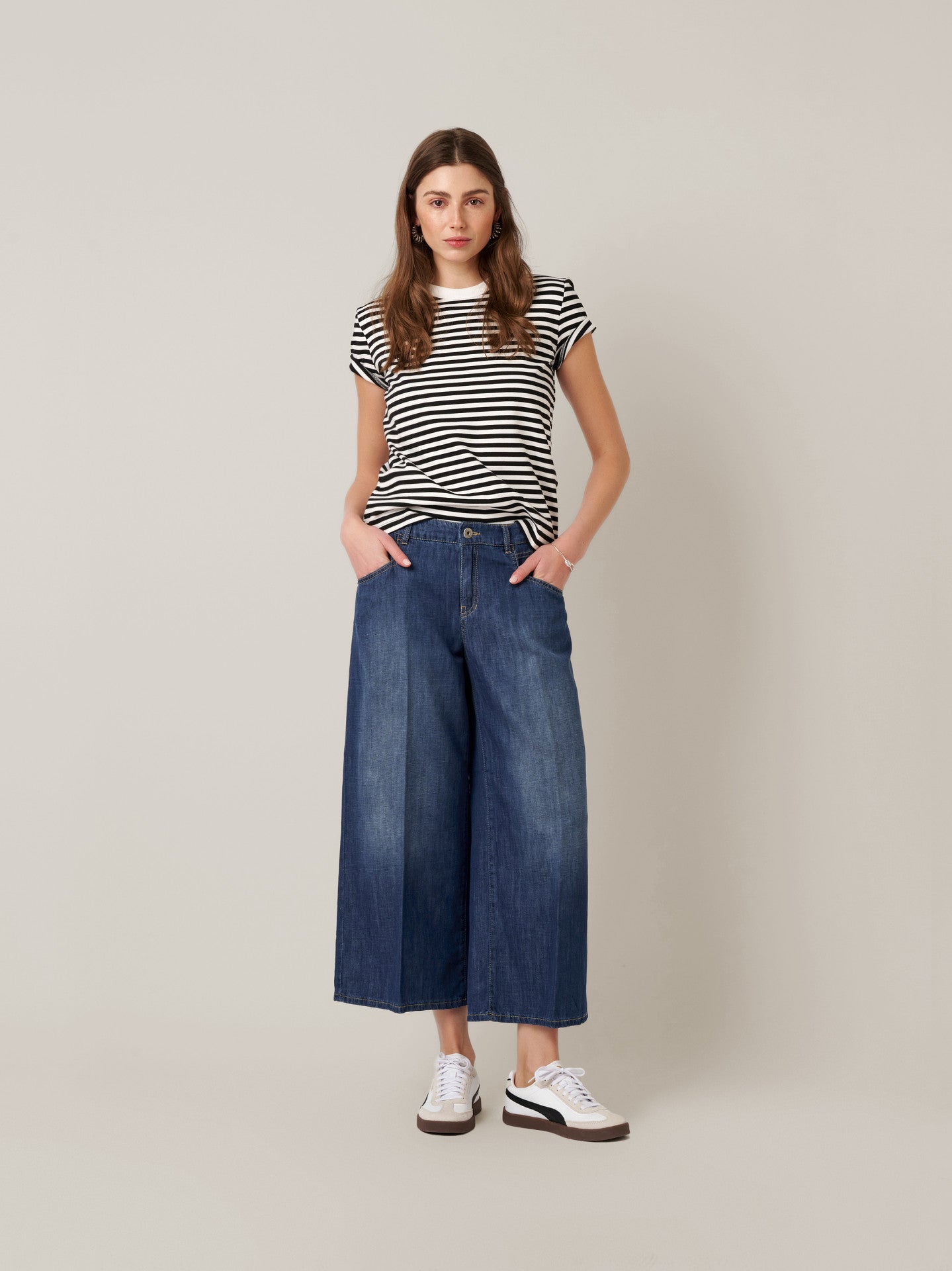 Summery Denim Culotte