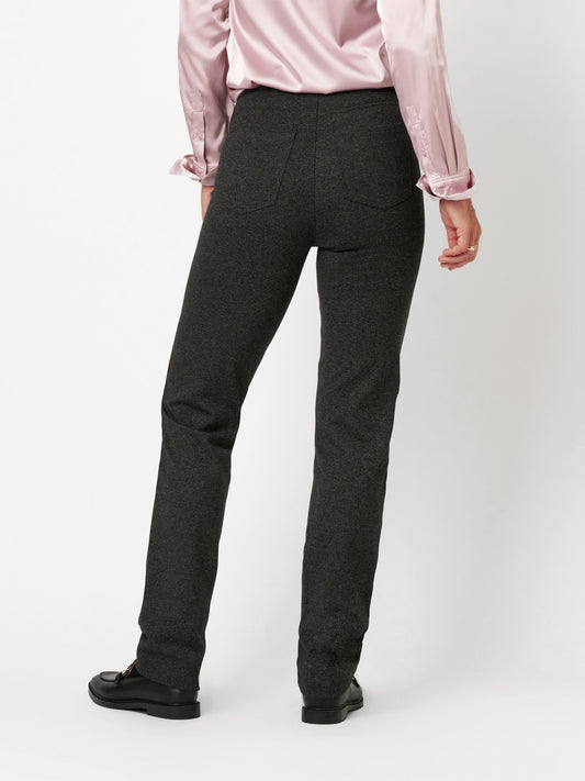 Salt & Pepper Pull-On Pants