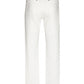 Scalloped Pockets Straight Leg Jean