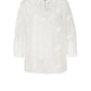 Embroidered Cotton Organza Tunic