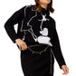 Mock Neck Poodle Sweater