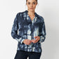 Spray Painted Viscose Blouse