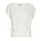 Floral Jacquard Knit Cotton Top