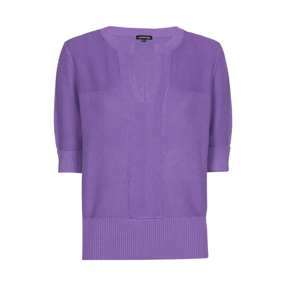 Lavande Half Sleeve Sweater