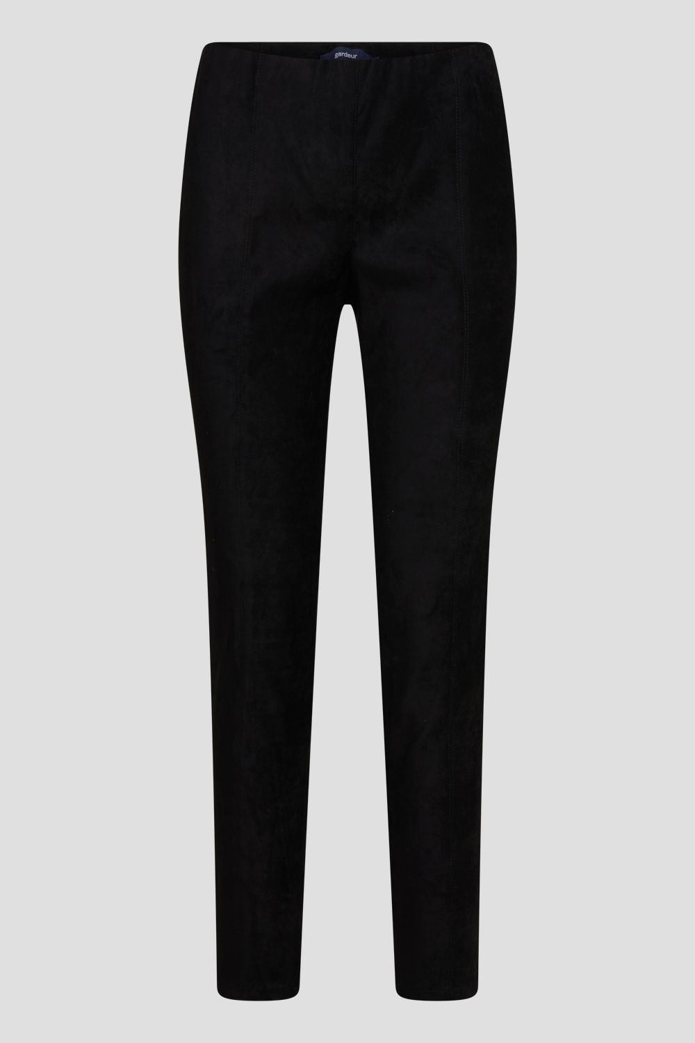 Pull-On Suede Trousers