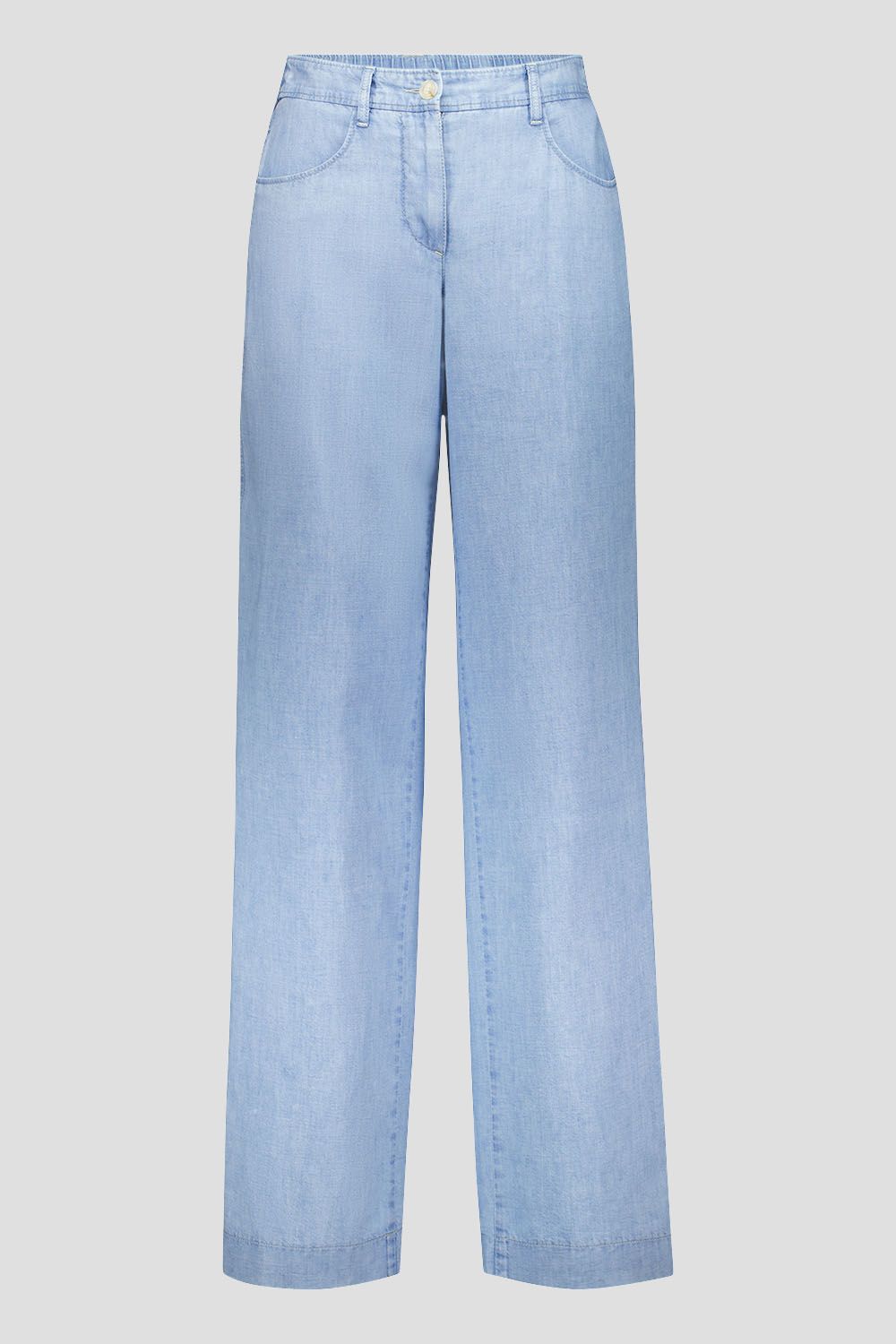 Wide Leg Linen & Cotton Pant
