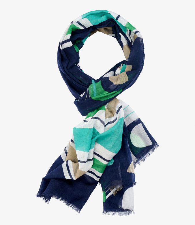Abstract Geometric Scarf