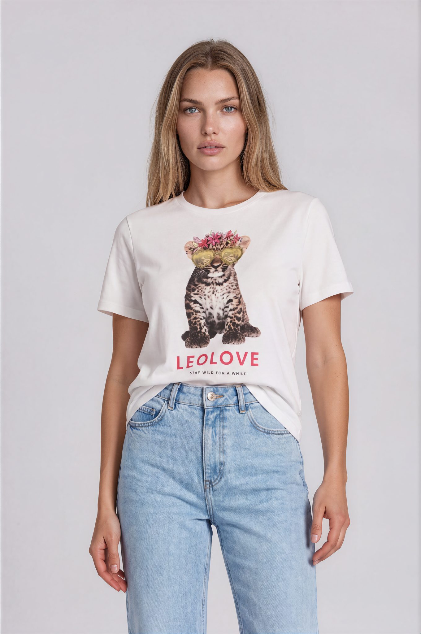 Leo Love Double Cotton Tee