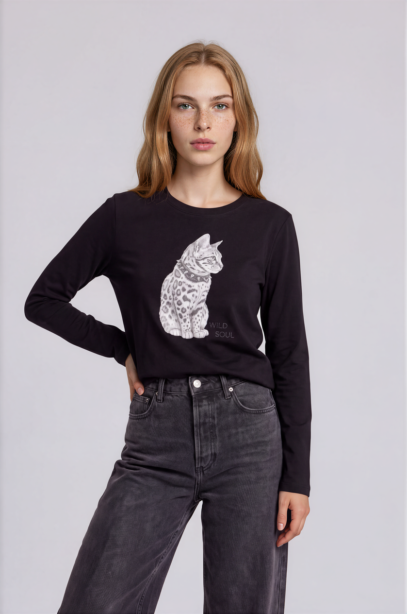 Wild Soul Bengal Cotton Tee