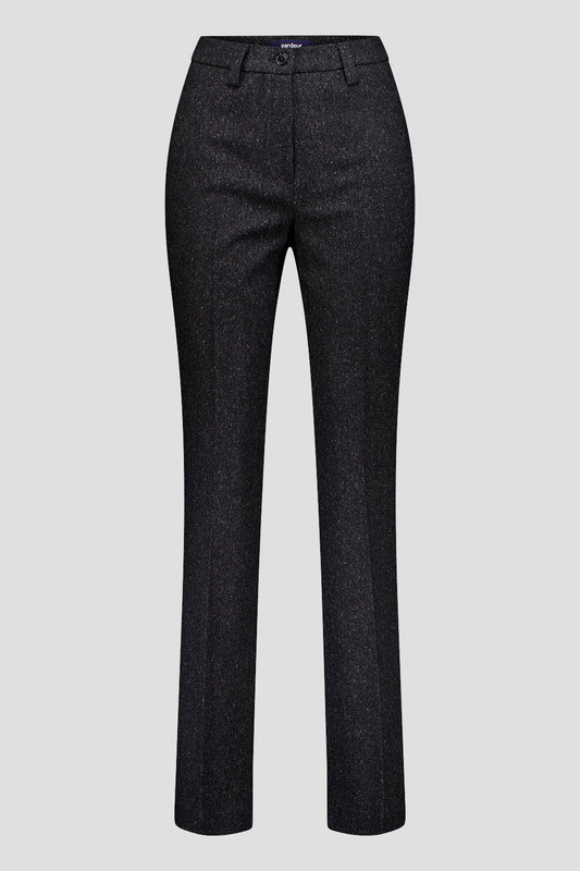 Salt & Pepper Wool Trousers