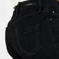 Slim Leg Cotton Denim Pants
