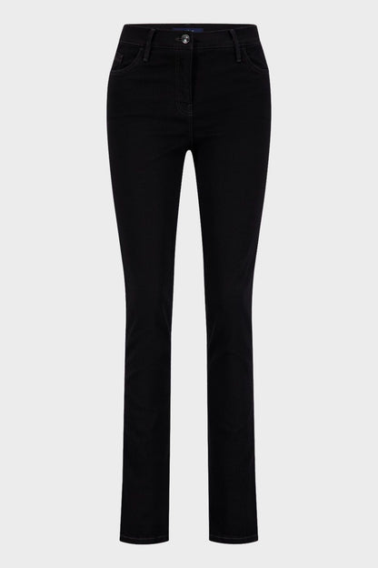 Slim Leg Cotton Denim Pants
