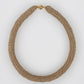Gold-Plated Tube Crochet Necklace