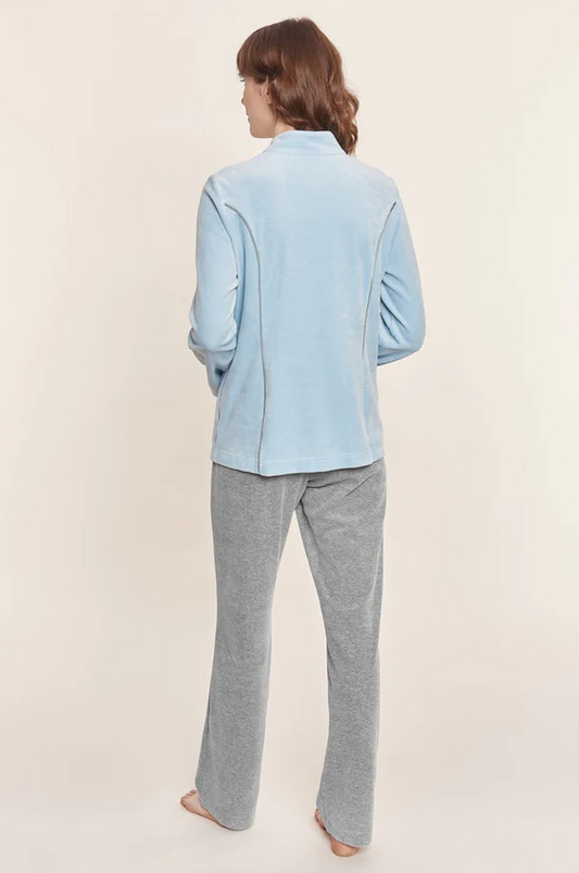 Fleece Zip-Up Lounge Suit